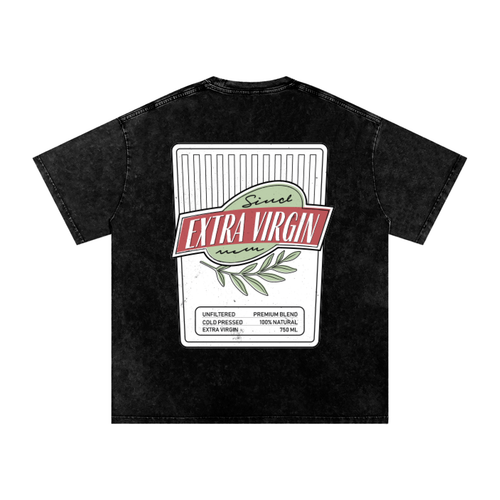 Extra Virgin T-Shirt Black