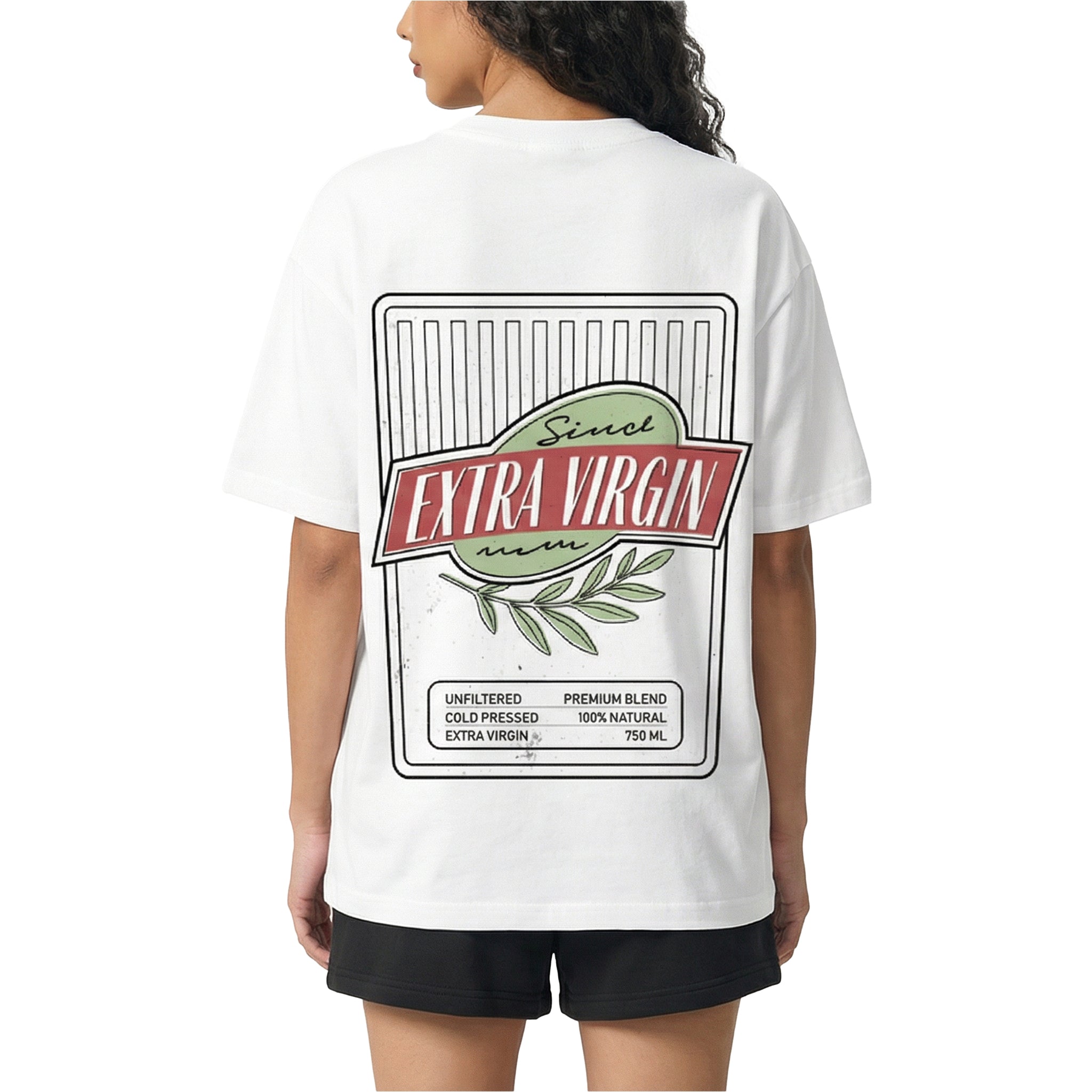 Extra Virgin T-Shirt White